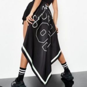Missguided x Sean John Black square scarf